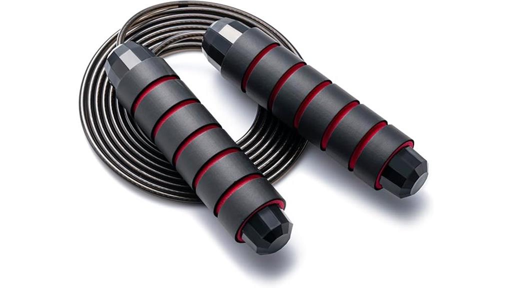 adjustable ball bearing jump rope