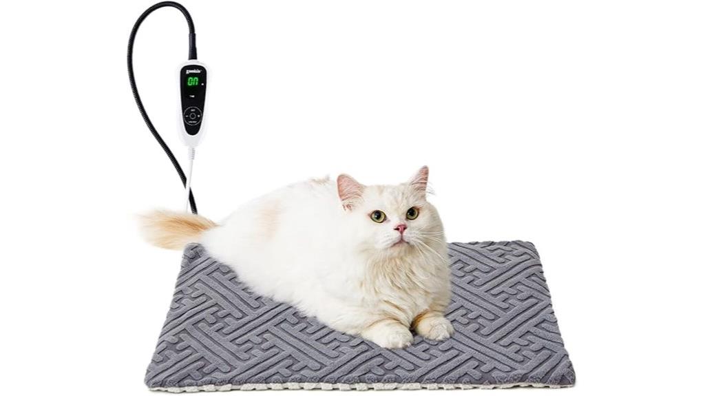 adjustable cat heating pad