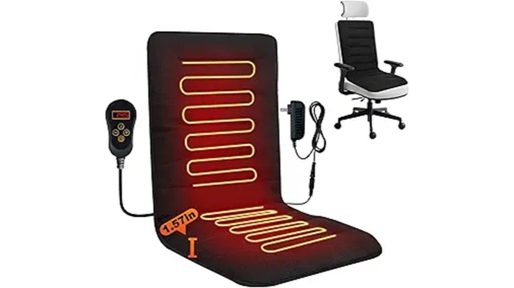 adjustable heated seat