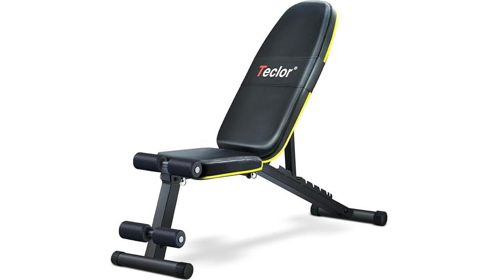 adjustable home gym bench