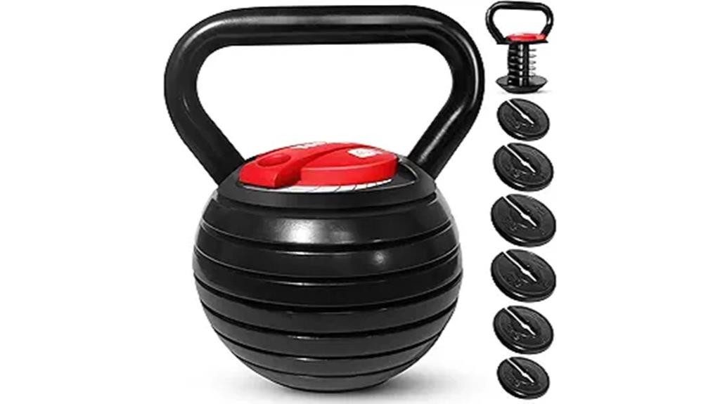 adjustable kettlebell 20 40 lbs
