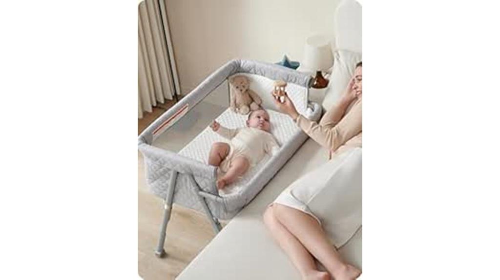 adjustable mesh bedside sleeper