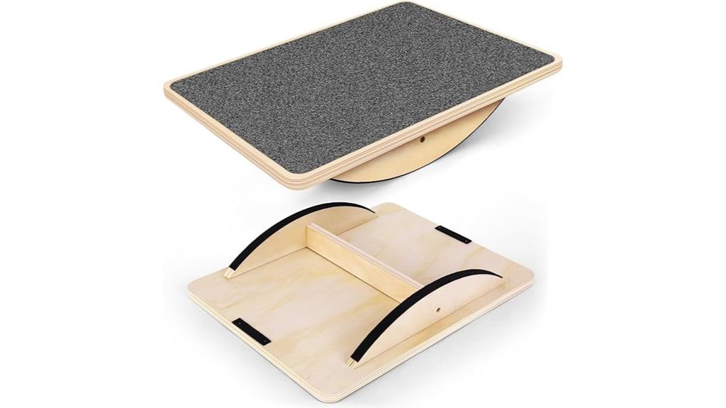 adult anti slip wooden balance board