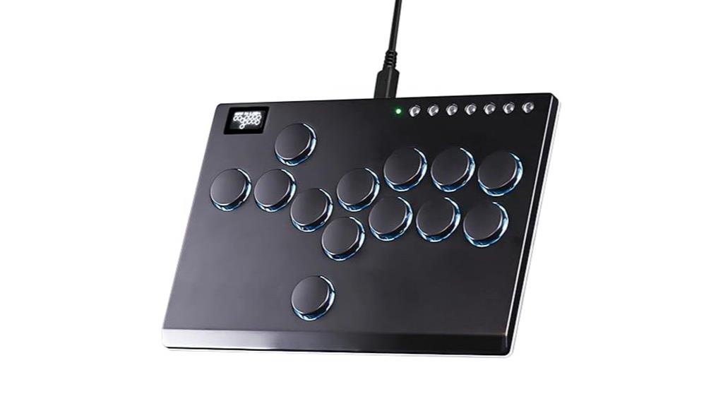 all metal rgb arcade stick