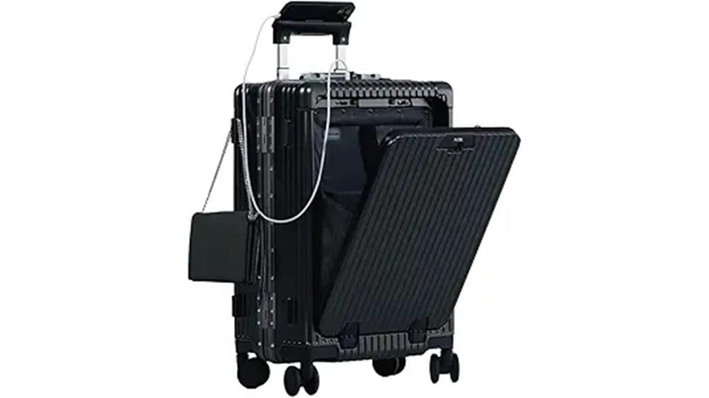 aluminum frame usb port