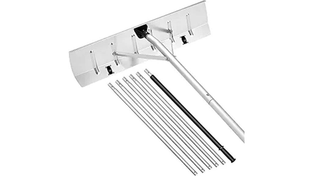 aluminum snow roof rake
