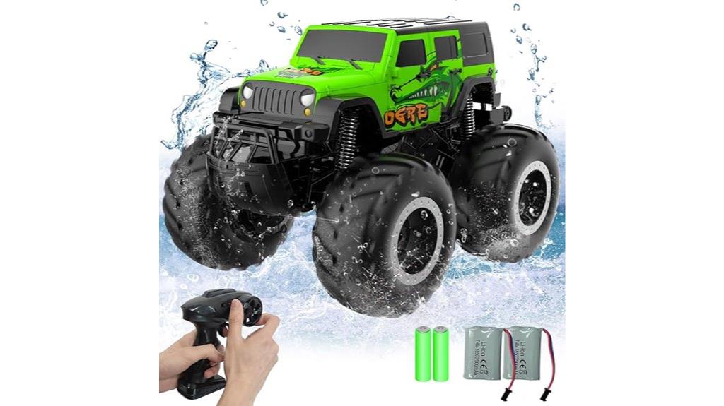 amphibious remote control car