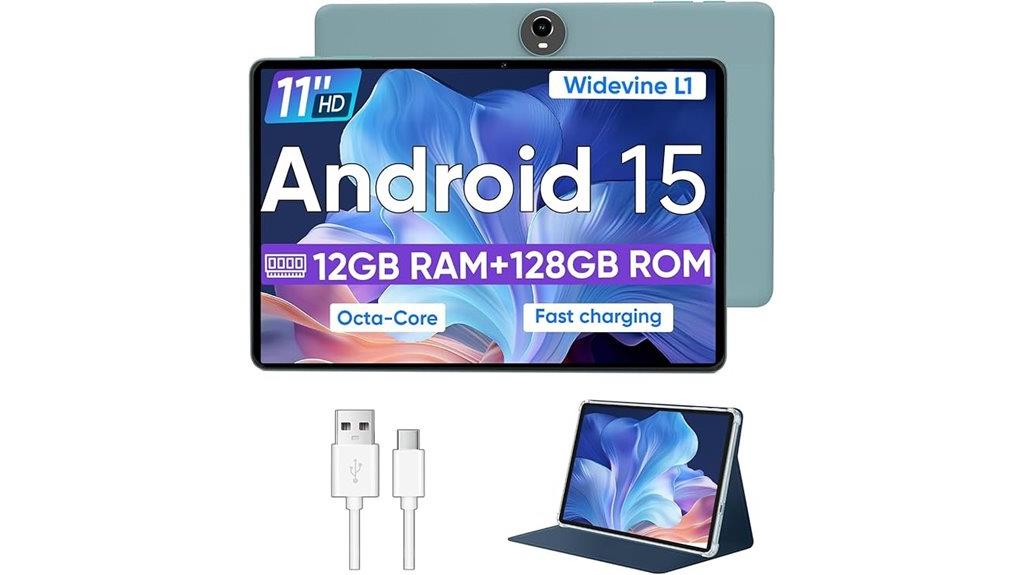 android 15 tablet 11 inch screen