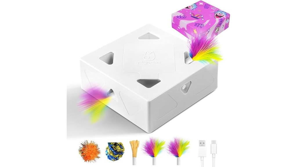 automatic interactive cat toy