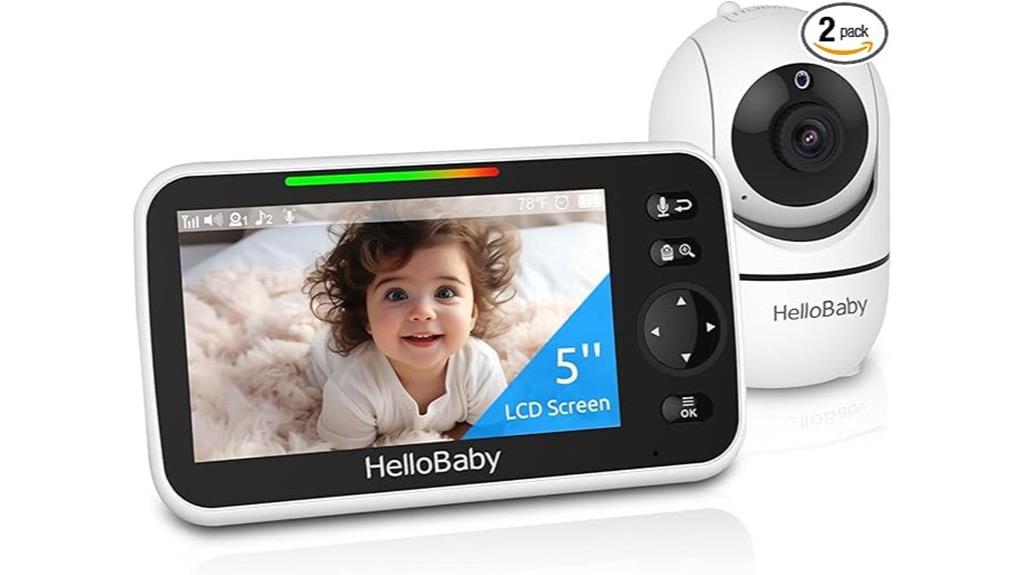 baby monitor with long lasting battery