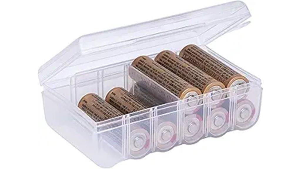 battery storage organizer case