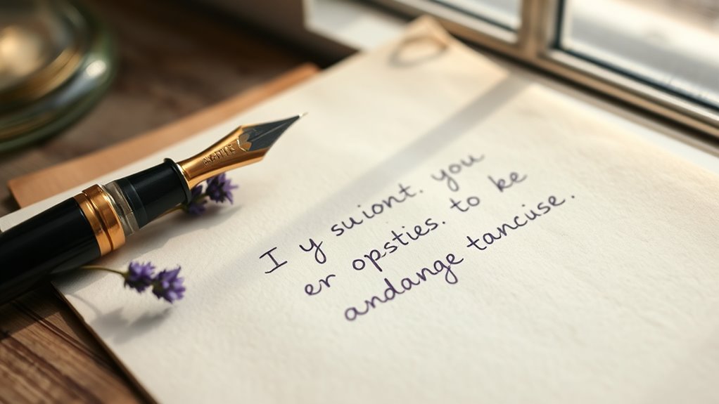 be sincere and specific