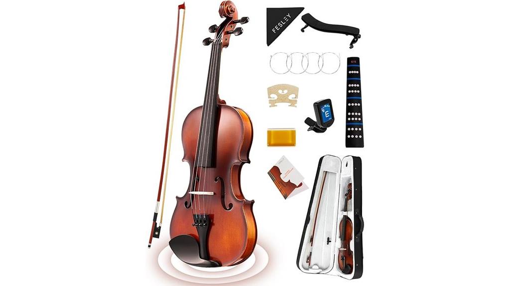 beginner full size violin kit