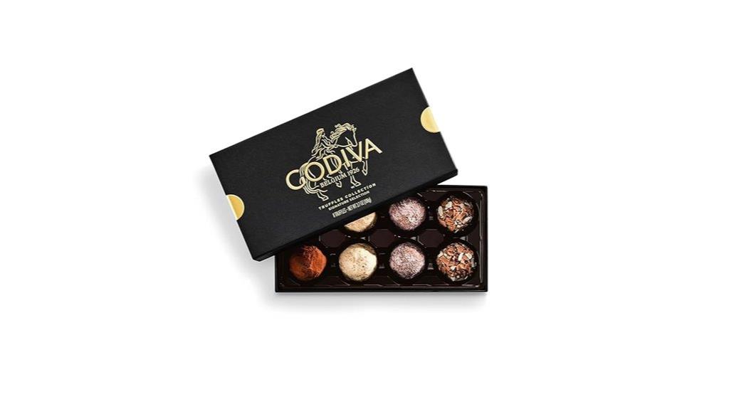 belgian chocolate truffle box