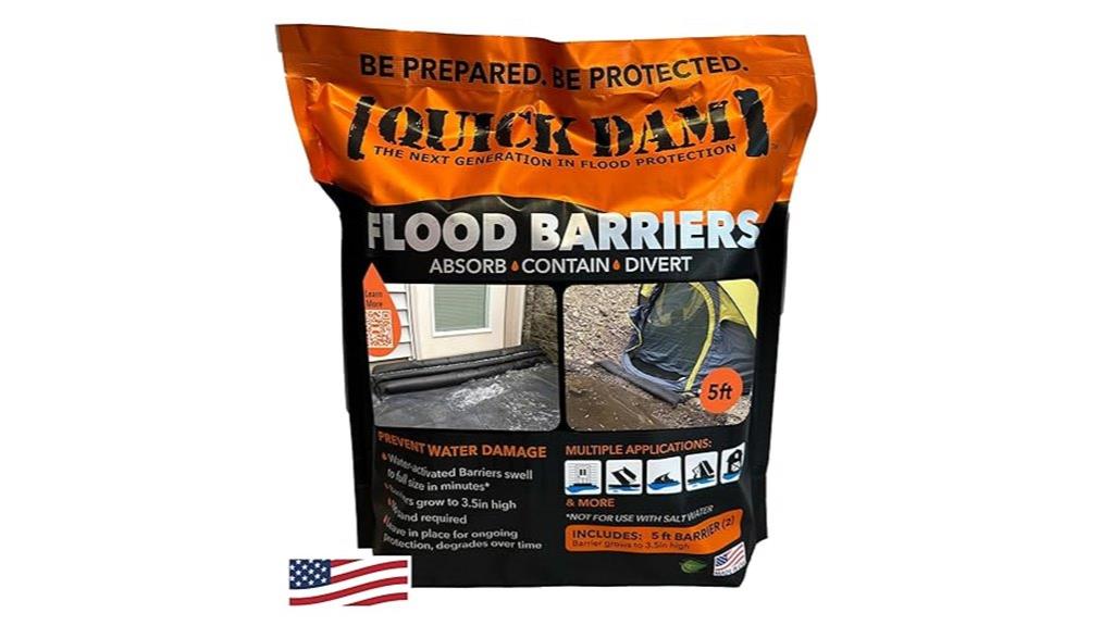 black quick dam bags
