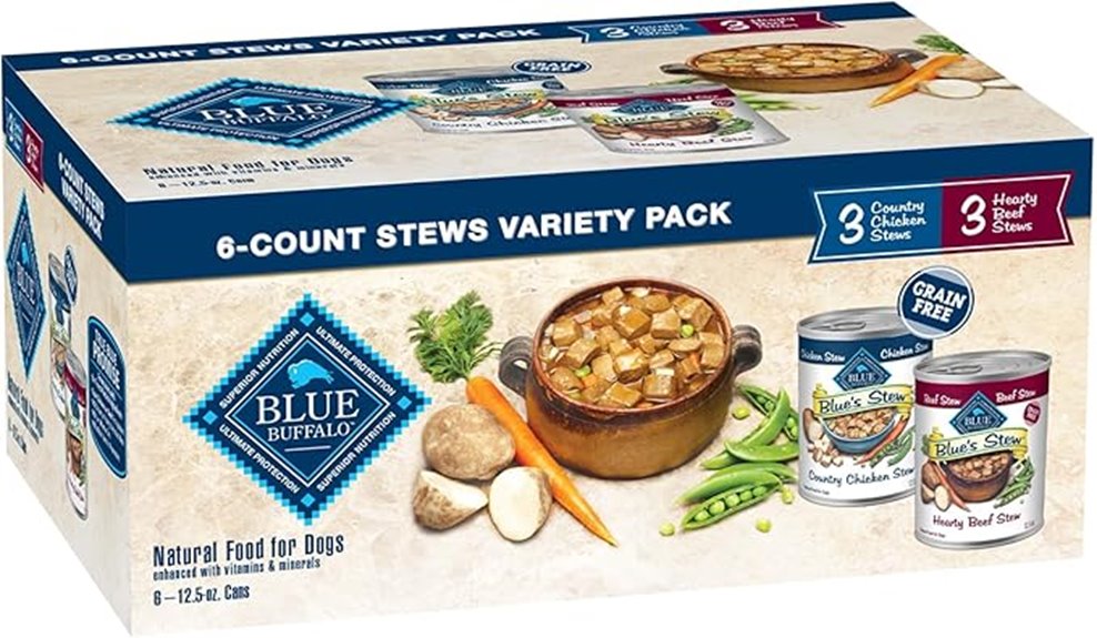 blue buffalo wet dog food