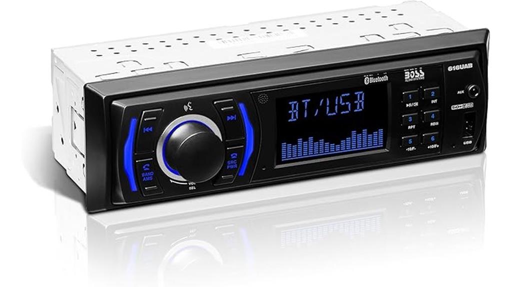 boss 616uab bluetooth stereo