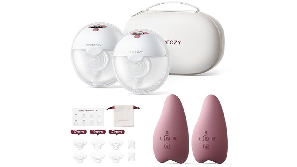 breast pump and massager