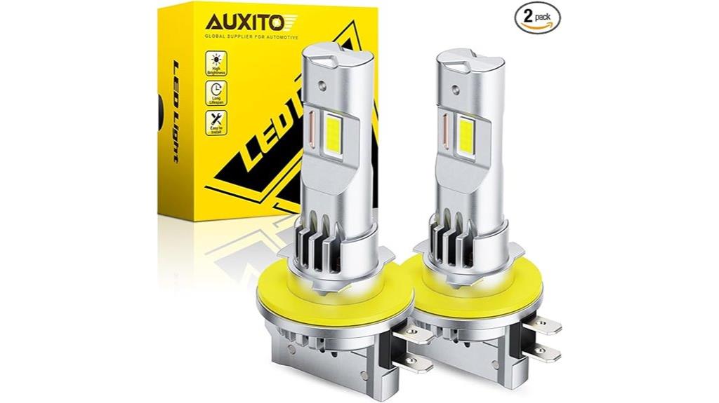 bright led bulb pair