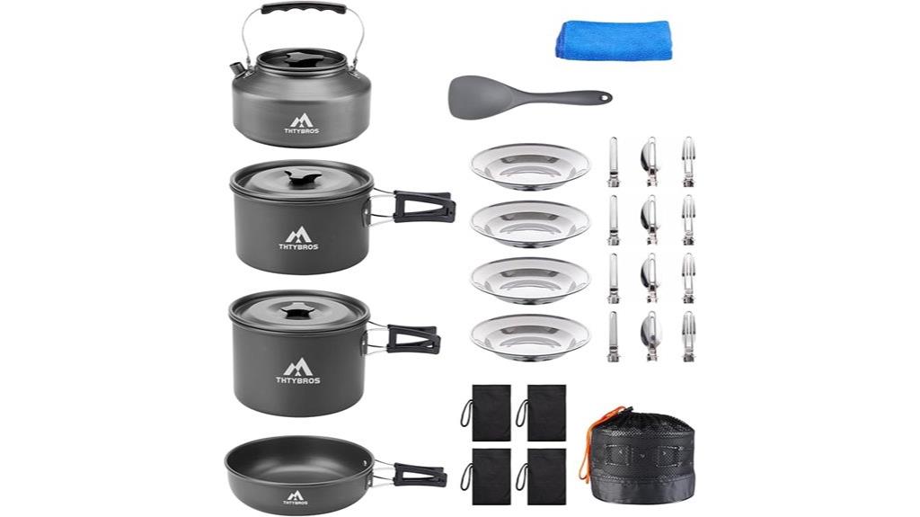 camping cookware for groups