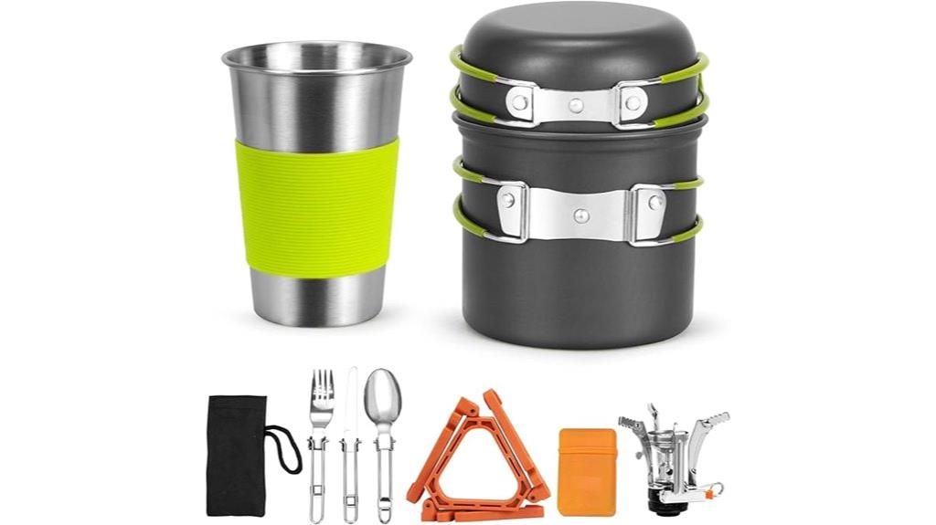 camping cookware set