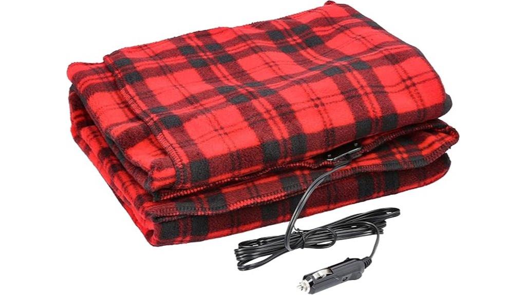 car 12 volt heated blanket