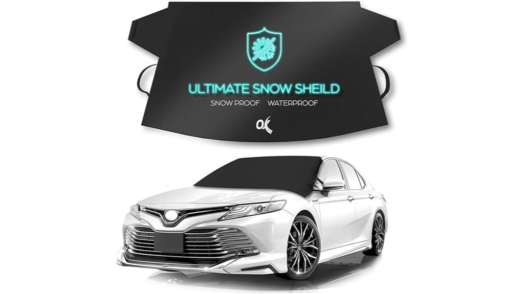 car and suv snow cover