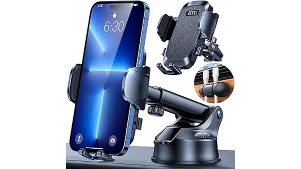 car phone mount black