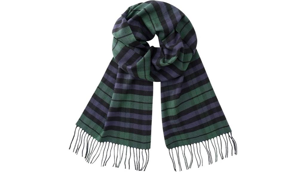 cashmere feel unisex scarf
