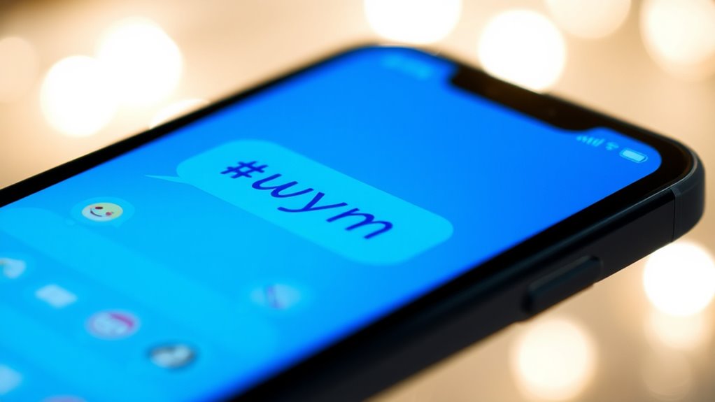 casual digital communication clarification