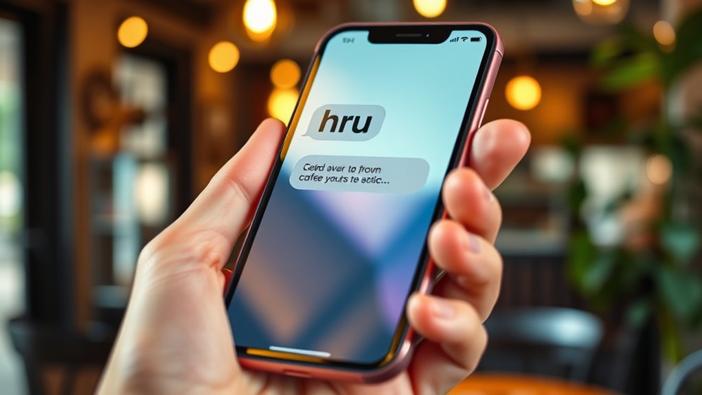 casual digital communication tone