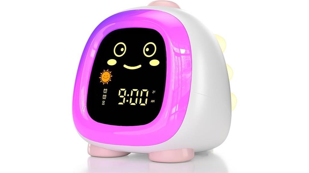 children s clock with nightlight