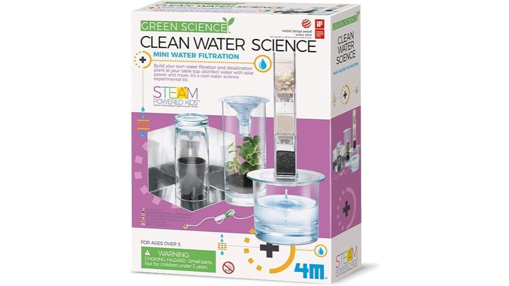 clean water science toy