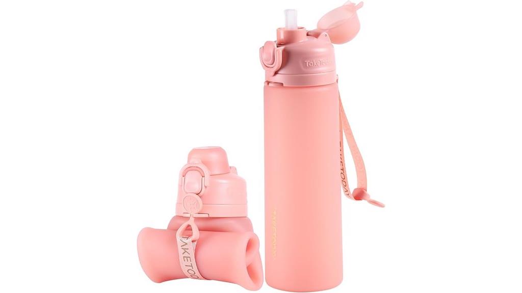 collapsible 20oz water bottle