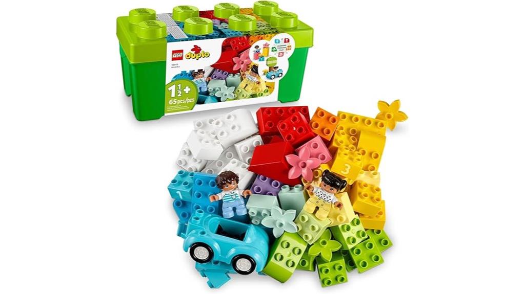 colorful lego duplo bricks