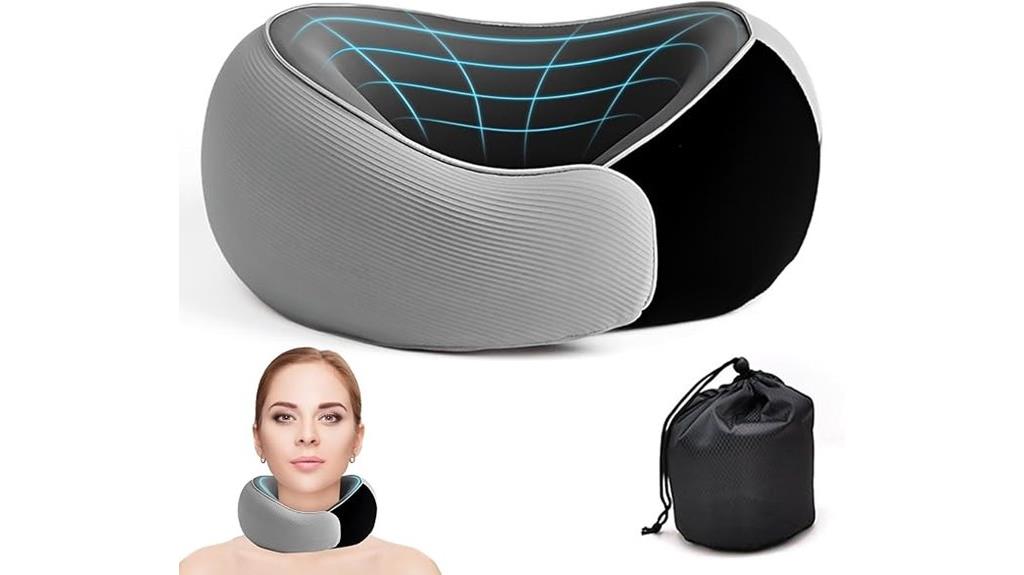 comfortable washable travel pillow