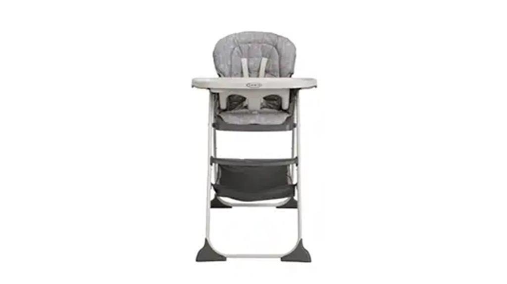 compact toddler feeding chair