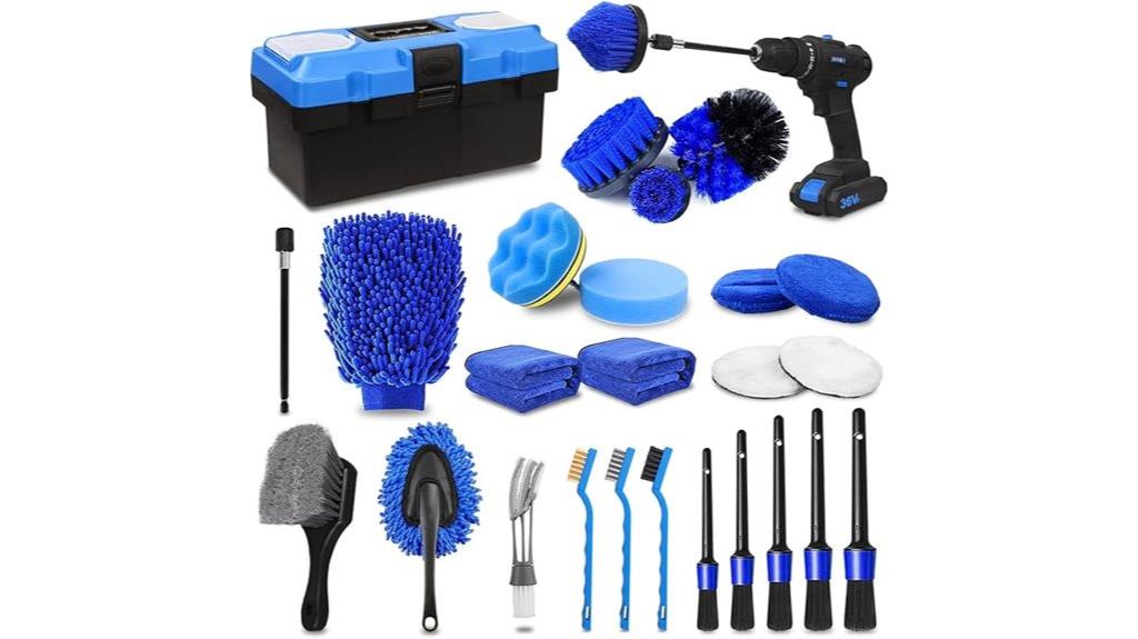 comprehensive car detailing kit