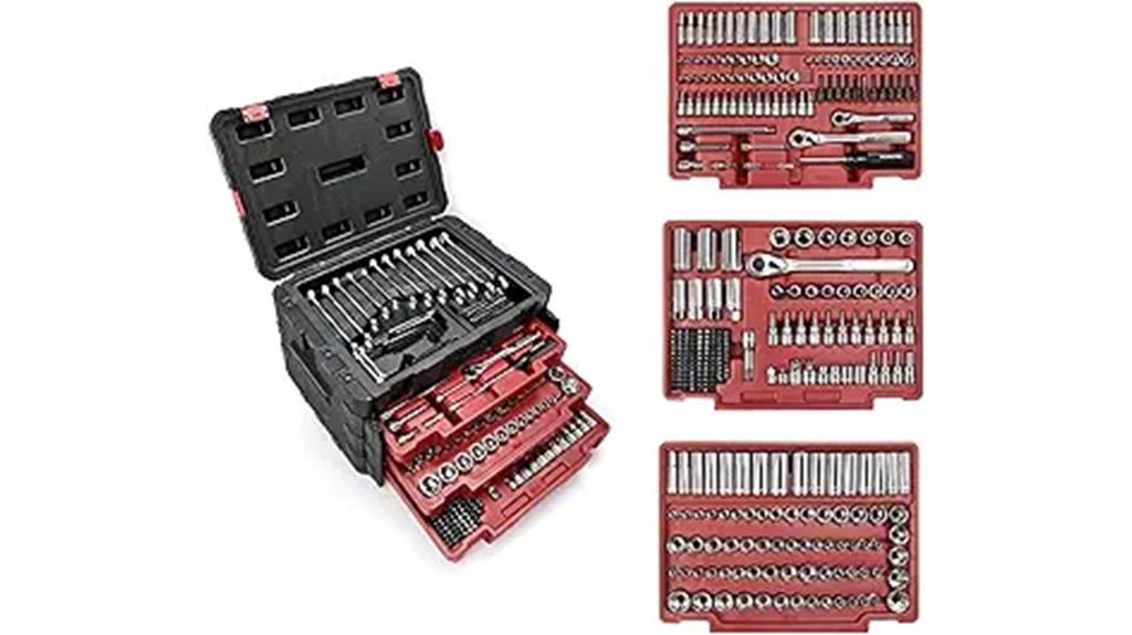 comprehensive socket and wrench set