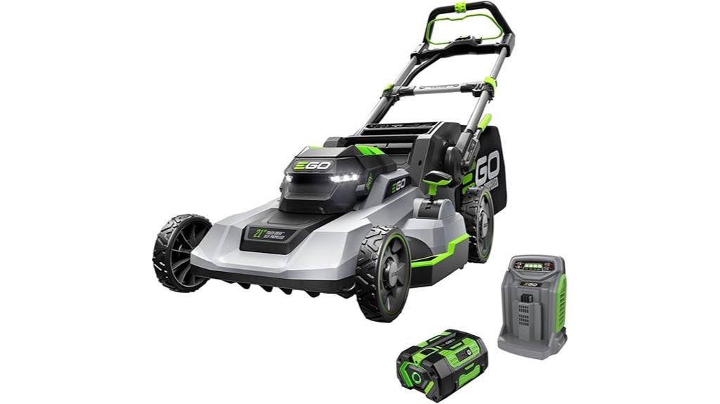 cordless battery powered mower