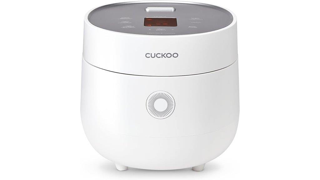 cuckoo lcd fuzzy rice cooker