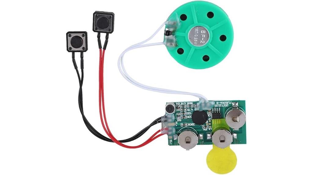 custom christmas card sound module