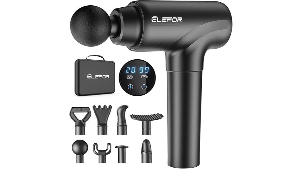 deep tissue massage gun