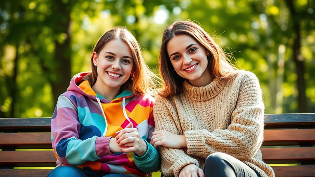 deep trusting close friendship