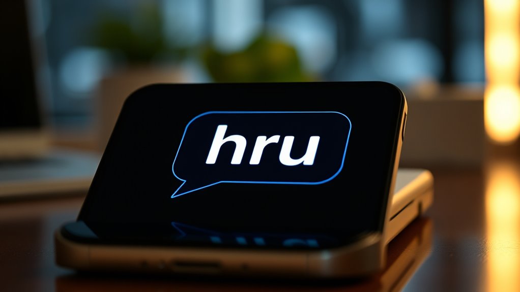 digital abbreviation for quick communication