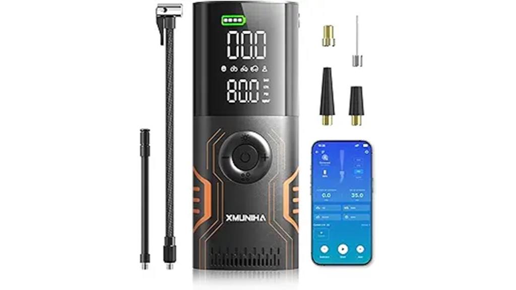 digital tire inflator with app