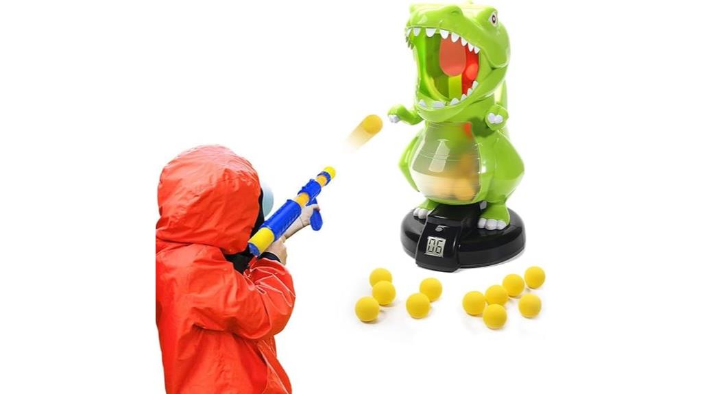 dinosaur target shooting game