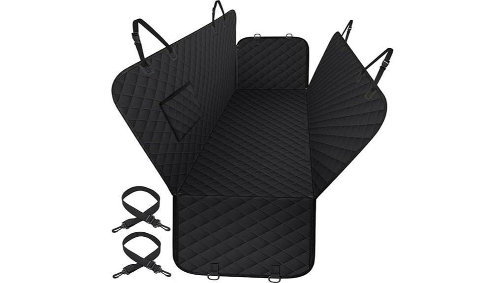 dog back seat hammock