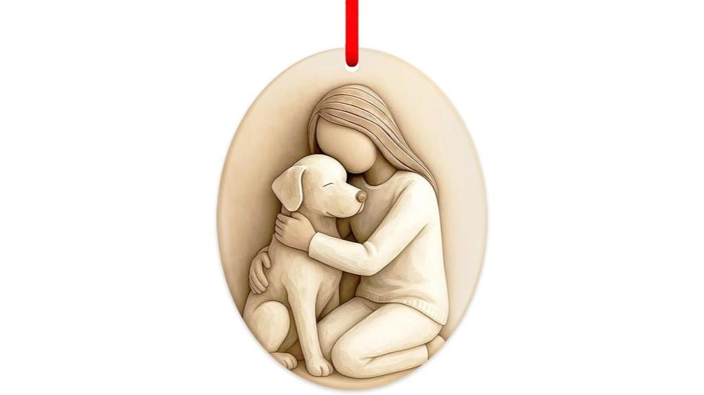 dog christmas ornament