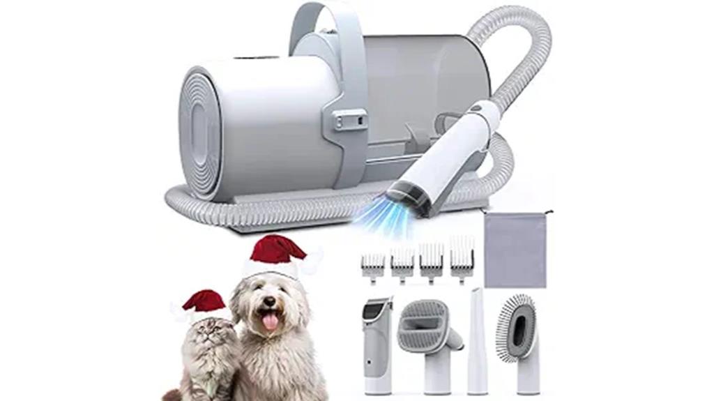dog grooming vacuum kit